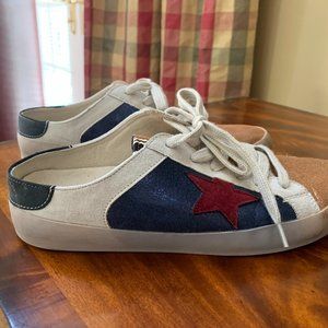 Multi-colored Shu Shop Phillipa Slip-on Sneakers Sz 8.5